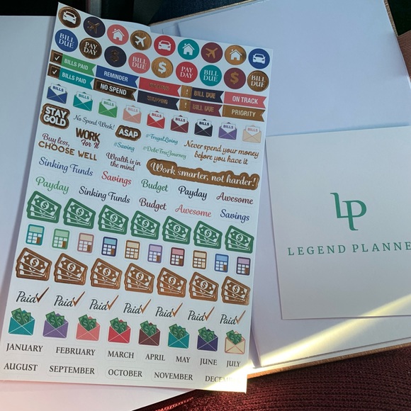 Legend Planner Hourly Schedule Edition – Deluxe Weekly & Daily Organizer - Picture 6 of 11